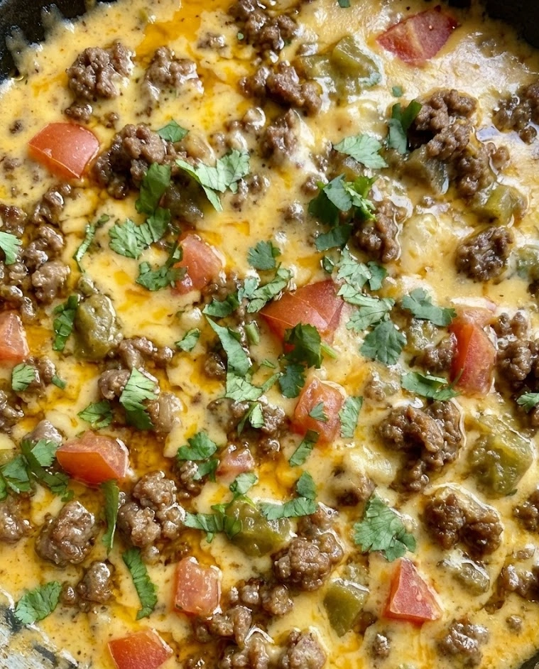 Beef Queso Dip