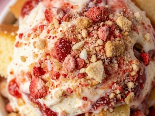 Strawberry Shortcake Ice Cream