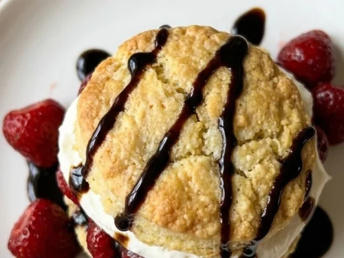 Strawberry Balsamic Shortcake
