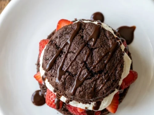 Chocolate Strawberry Shortcake