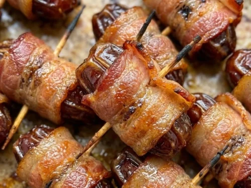 Bacon Wrapped Dates