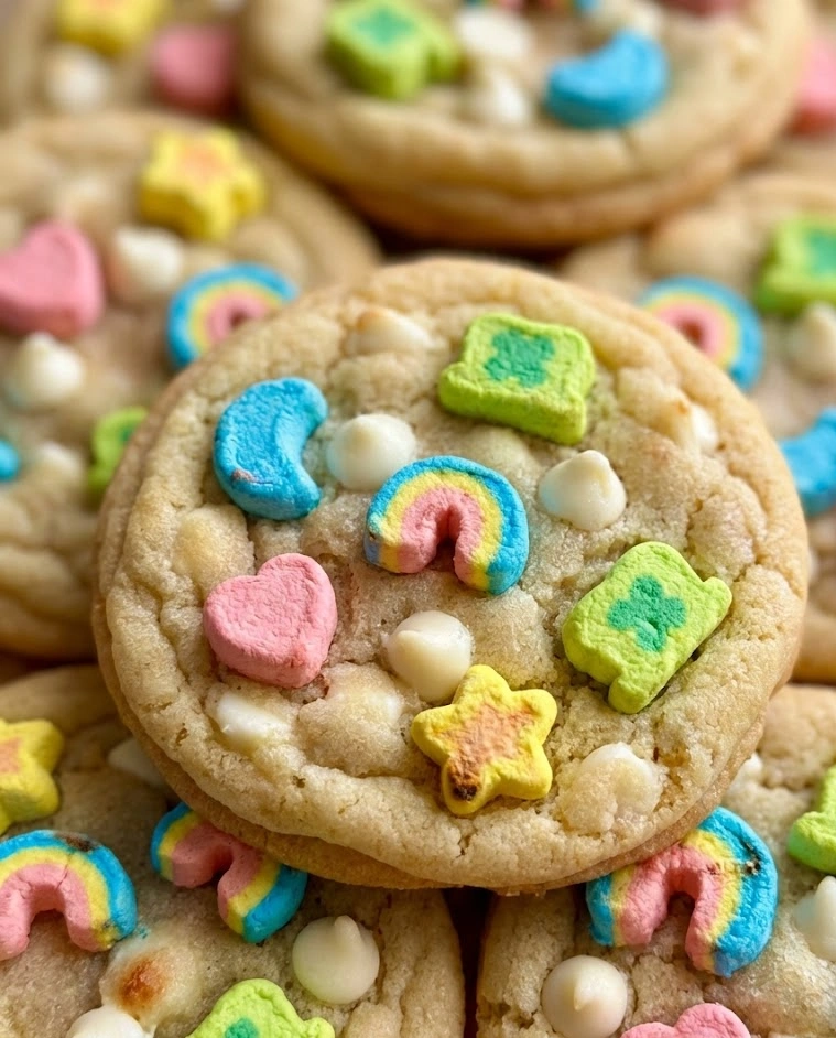 Lucky Charms Cookies
