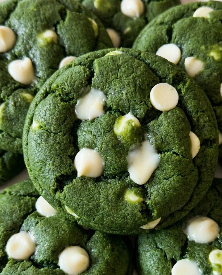 Green Velvet Cookies