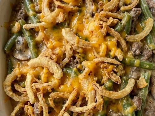 Hamburger Green Bean Casserole