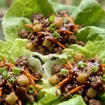 Ground Beef Lettuce Wraps