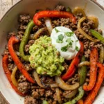 Minced Beef Fajita Bowls