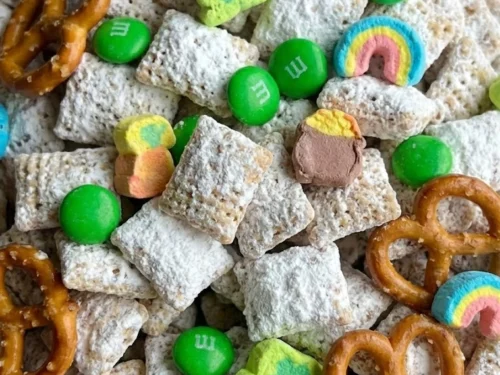 St. Patrick's Day Puppy Chow