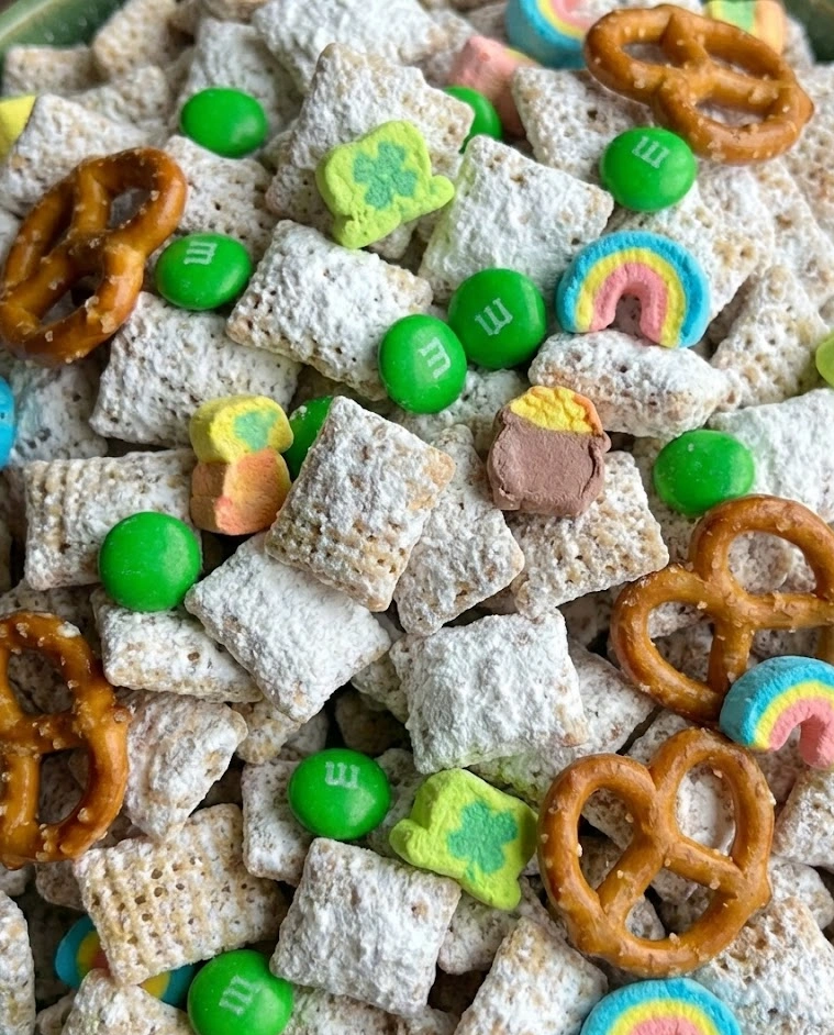 St. Patrick's Day Puppy Chow