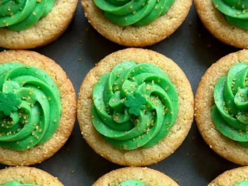 Shamrock Cookie Cups