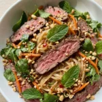 Crying Tiger Beef Noodle Salad