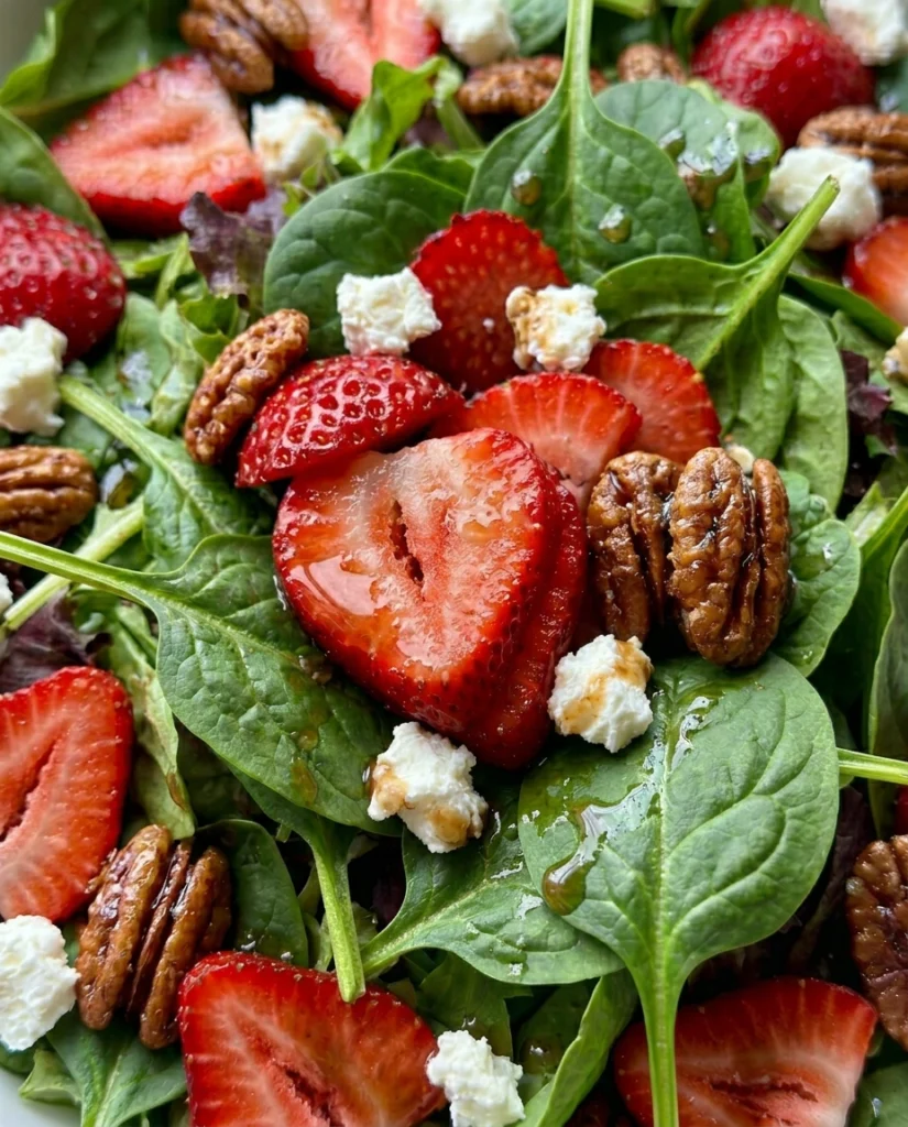 Strawberry Pecan Salad