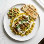 Chicken Shawarma With Baked Rice