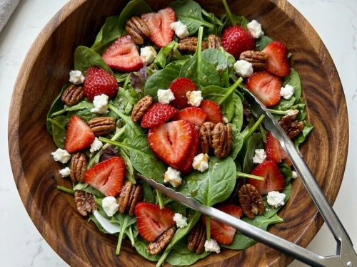 Strawberry Pecan Salad