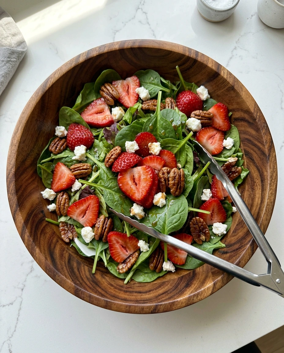 Strawberry Pecan Salad