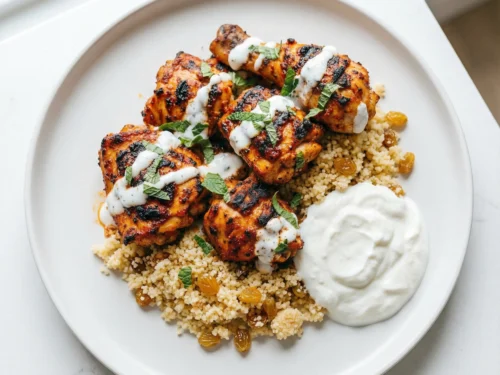 GRILLED HARISSA CHICKEN