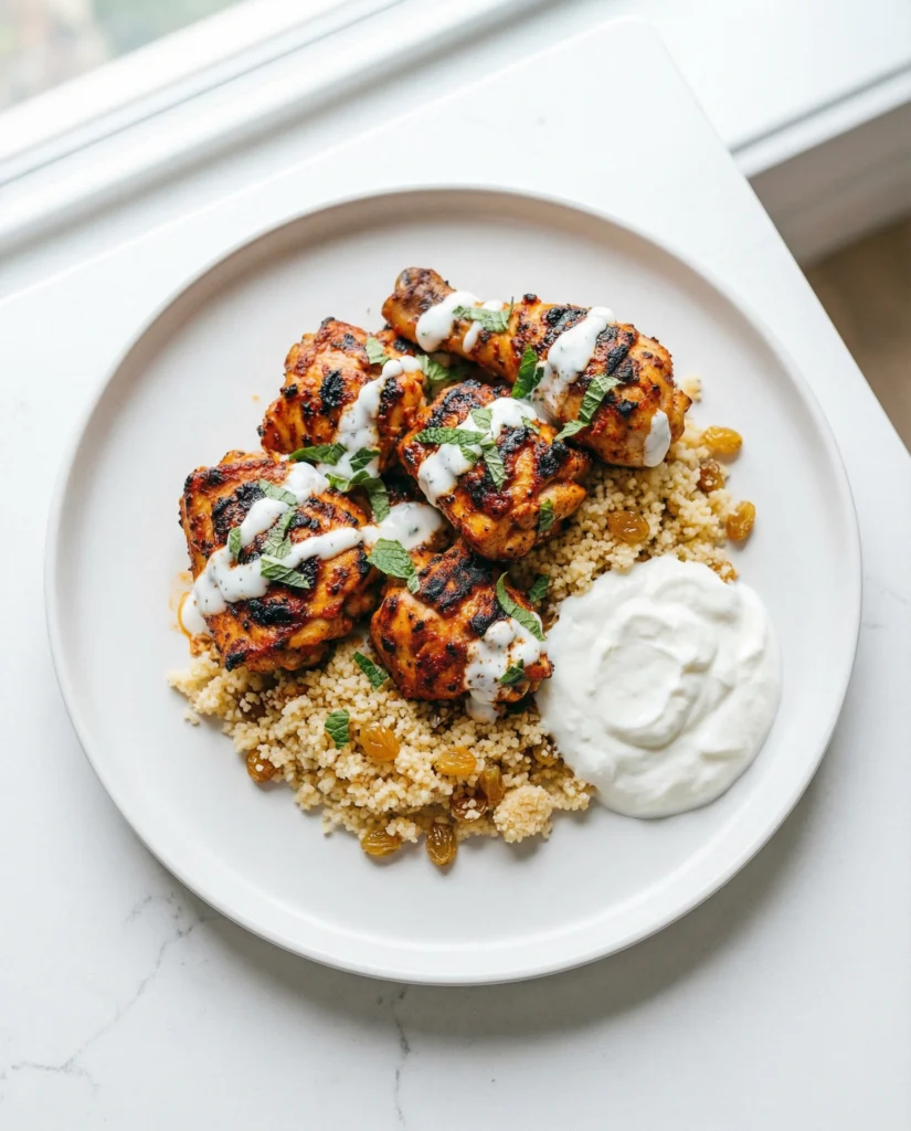 GRILLED HARISSA CHICKEN