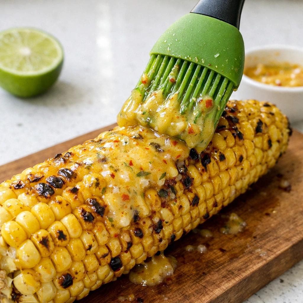 Grilled Chili Lime Corn