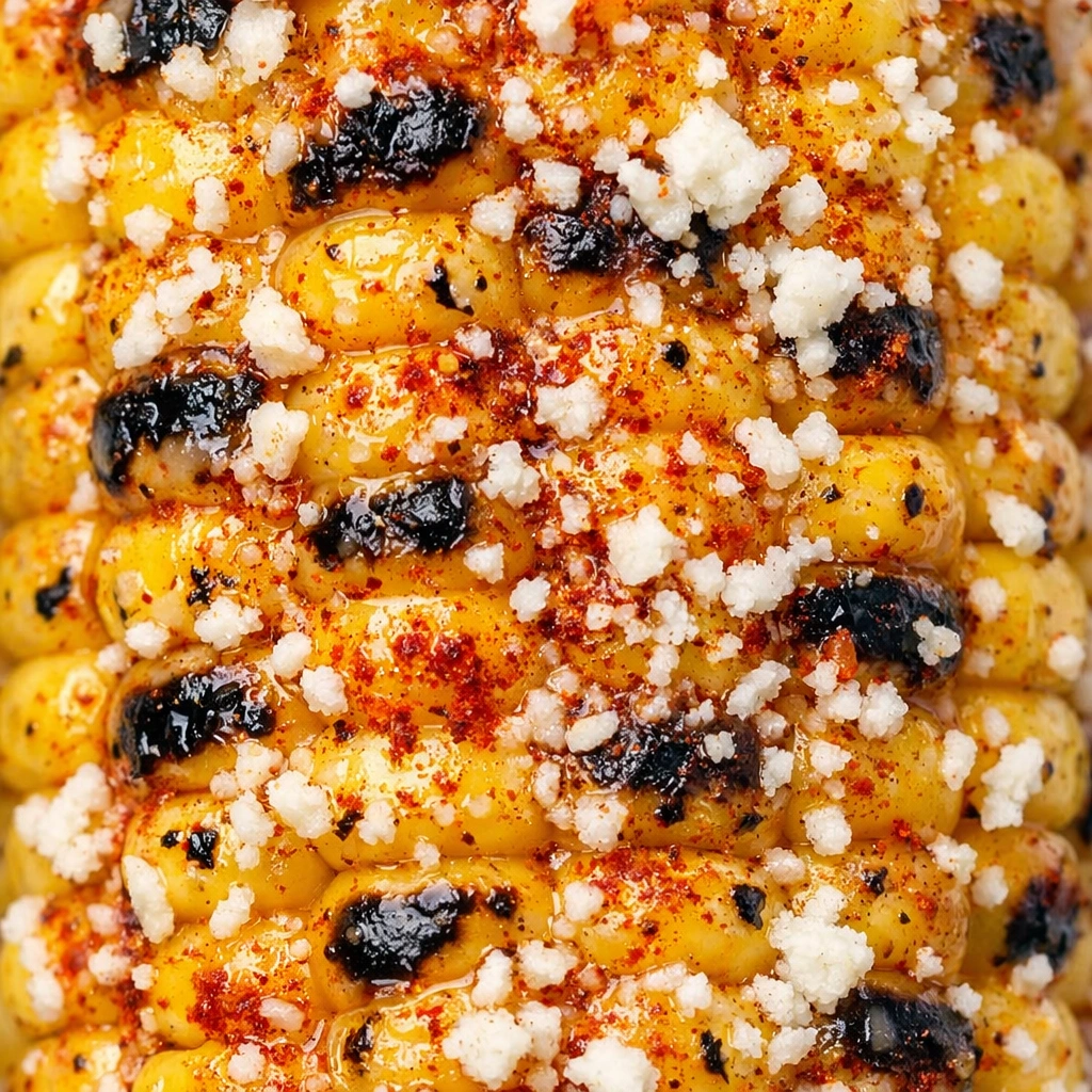 Grilled Chili Lime Corn