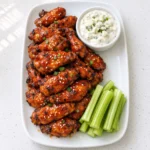 Honey Sriracha Grilled Chicken Wings