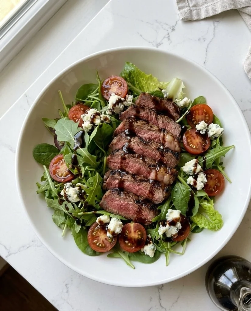 Grilled Steak Salad With Balsamic Vinaigrette