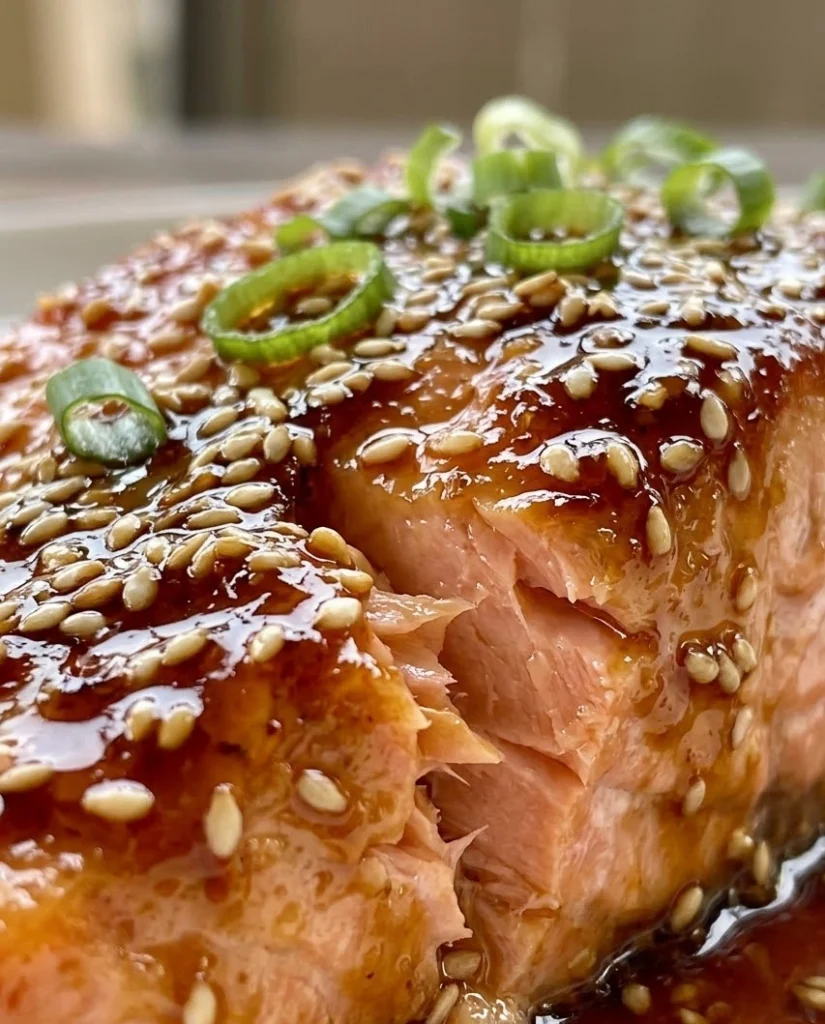 HONEY GLAZED SALMON