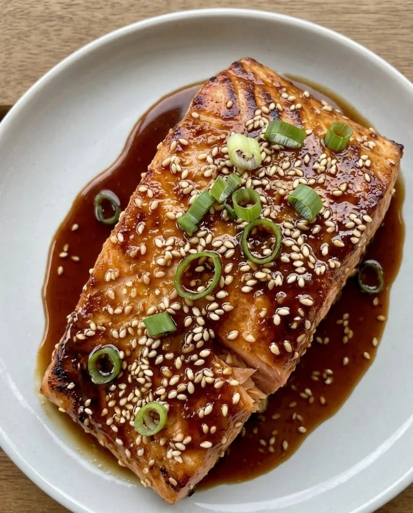 HONEY GLAZED SALMON