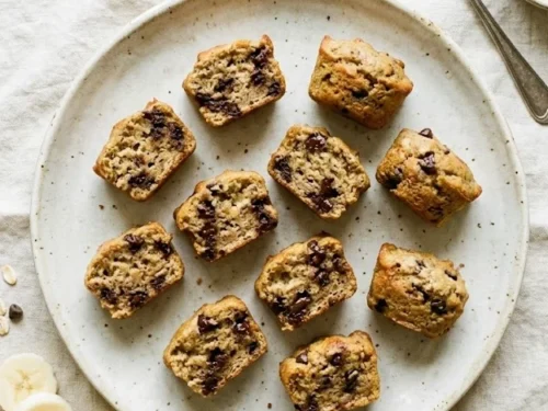 Vegan Banana Bread Bites