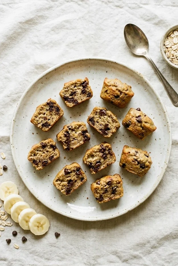 Vegan Banana Bread Bites