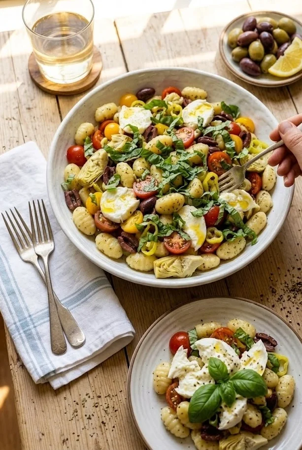 Italian Gnocchi Salad