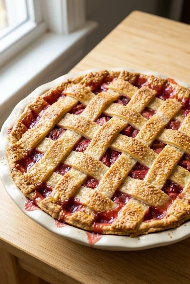 Strawberry Rhubarb Pie