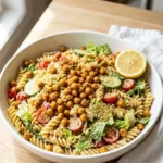 Tahini Caesar Pasta Salad