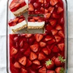 Strawberry Pretzel Pie