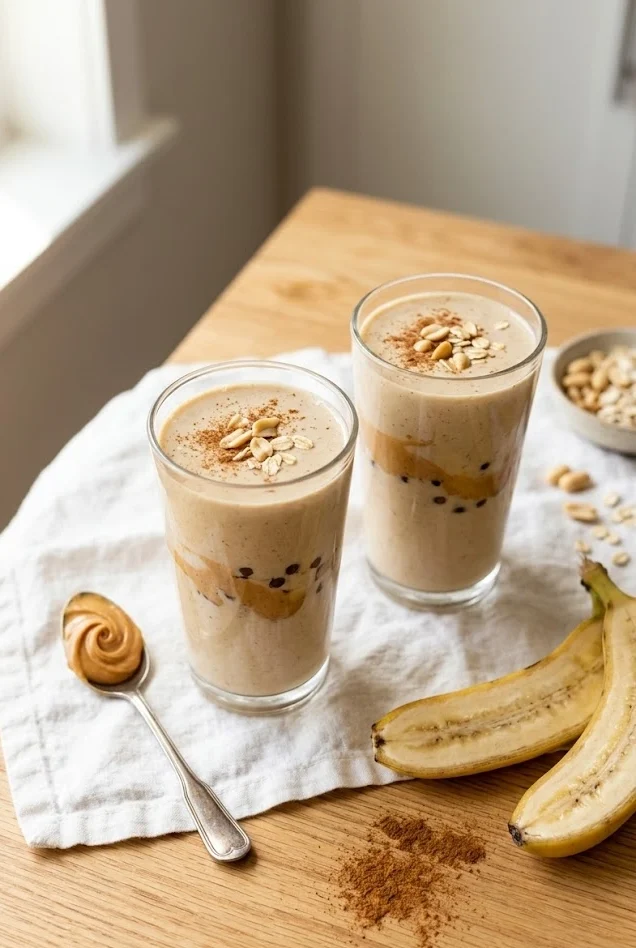 Vanilla Peanut Butter Smoothie