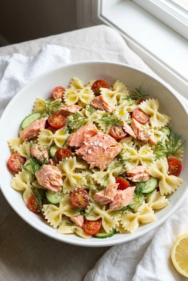 Salmon Pasta Salad