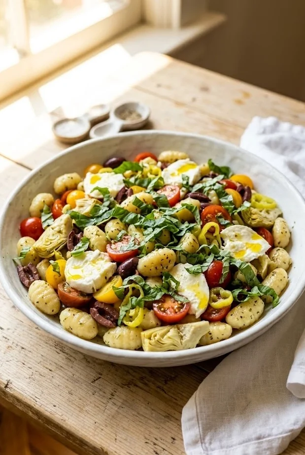 Italian Gnocchi Salad