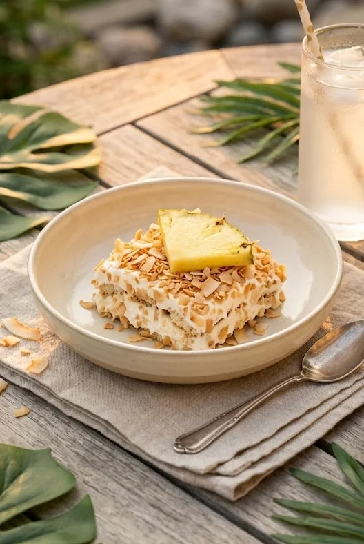 Piña Colada Tiramisu