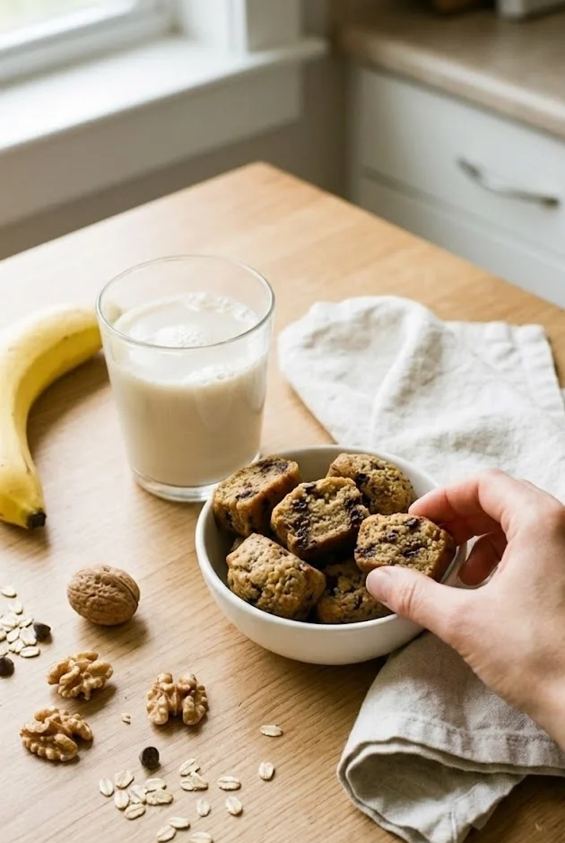 Vegan Banana Bread Bites