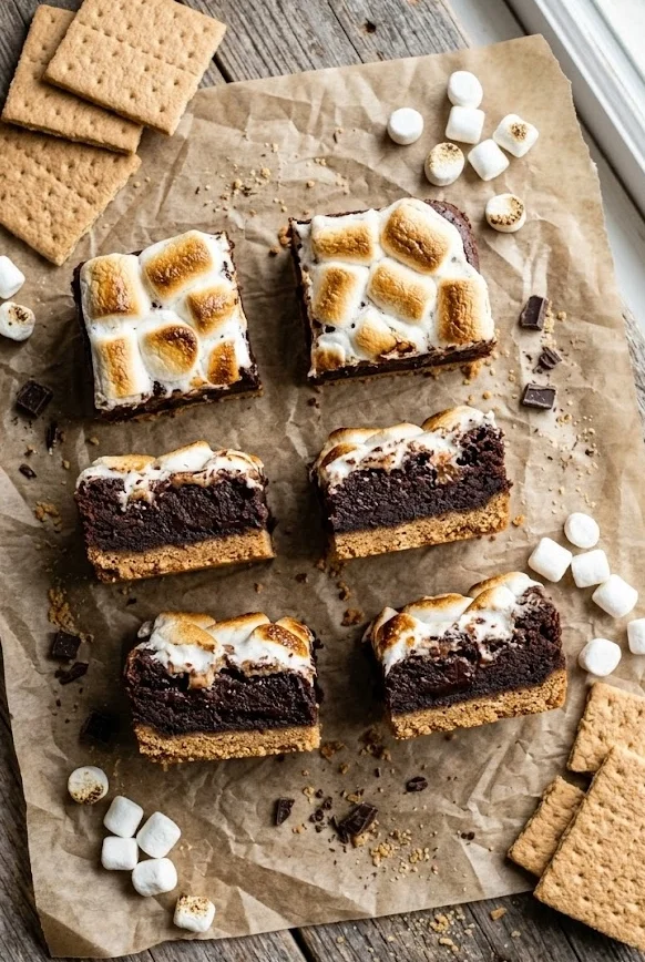S'mores Brownies