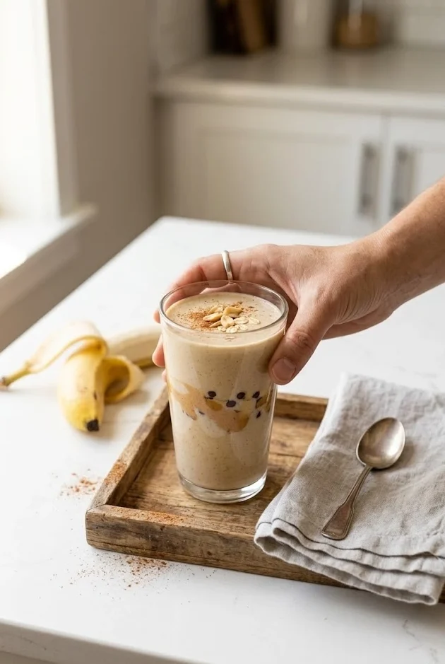Vanilla Peanut Butter Smoothie