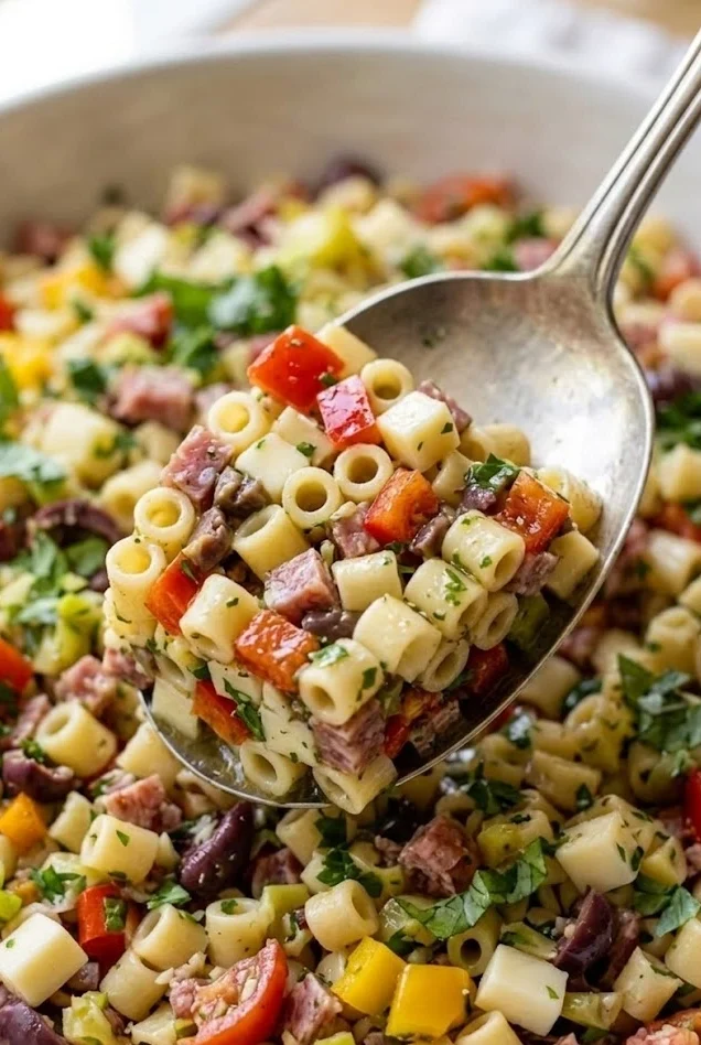 Italian Chopped Pasta Salad