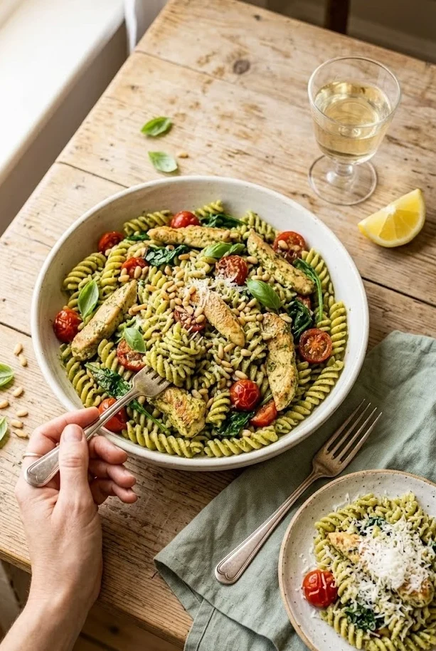 Chicken Pesto Pasta