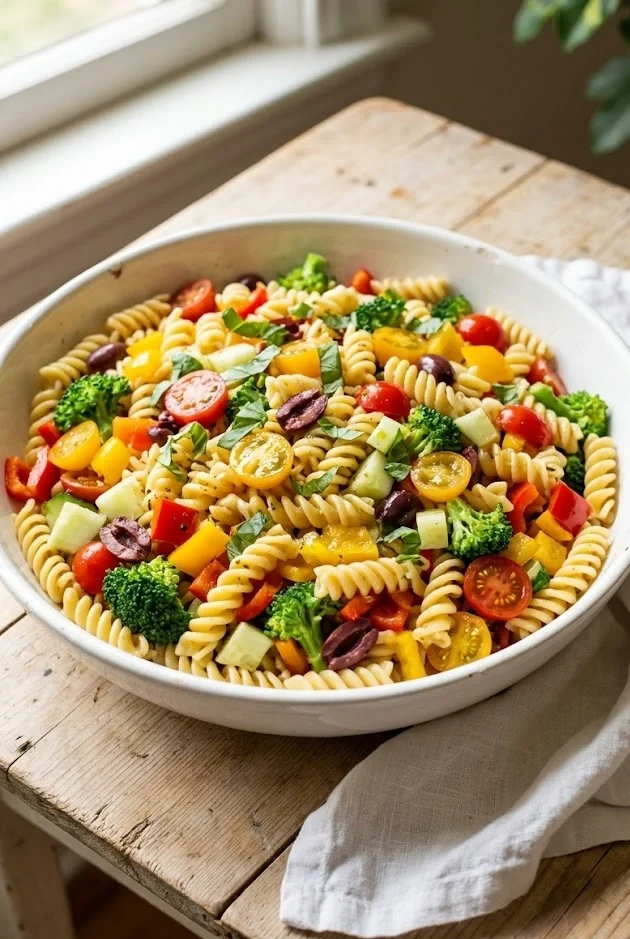Italian Veggie Pasta Salad