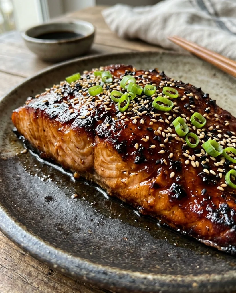 Grilled Teriyaki Salmon