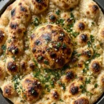 Grilled Garlic Butter Naan Bread