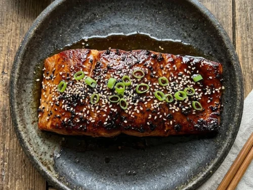 Grilled Teriyaki Salmon