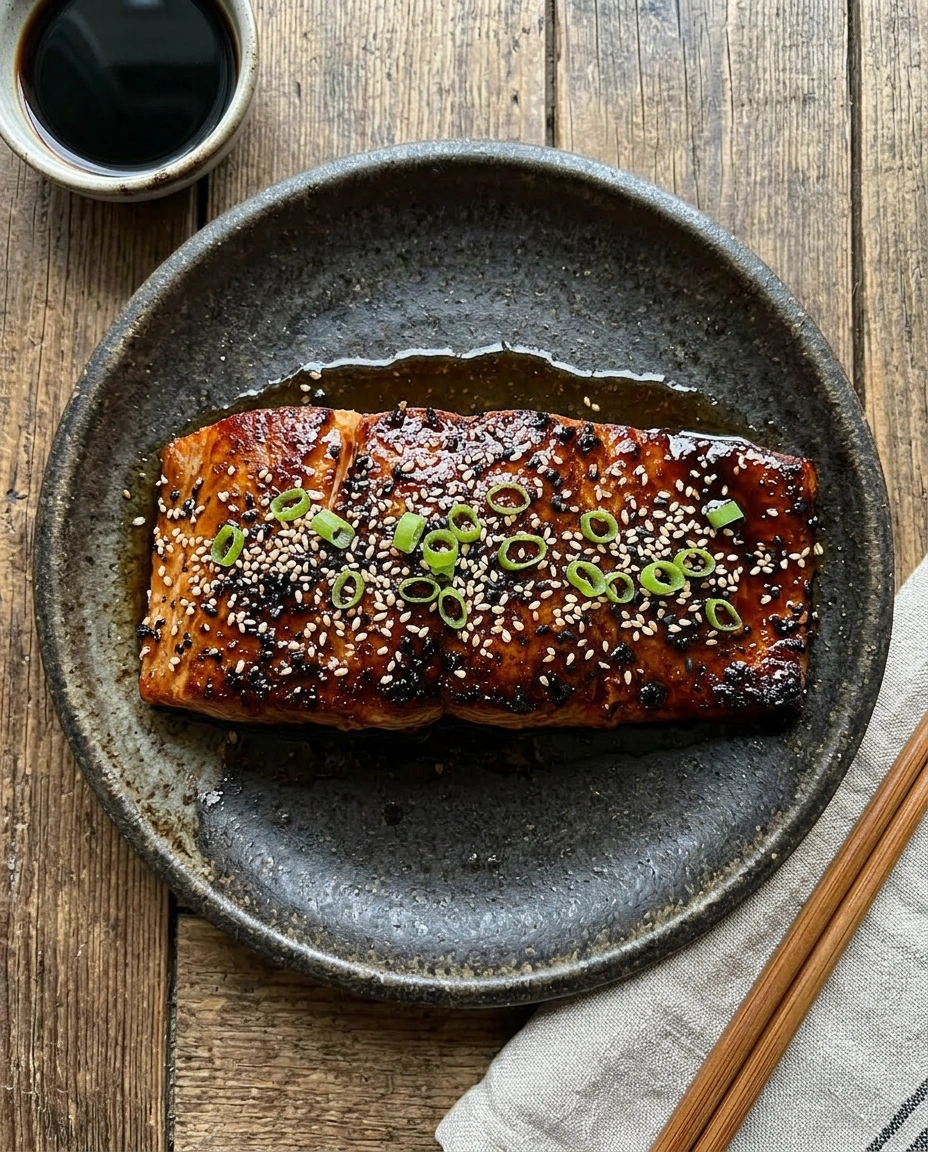 Grilled Teriyaki Salmon
