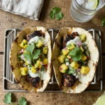 Blackened Mahi-Mahi Tacos With Pineapple Salsa