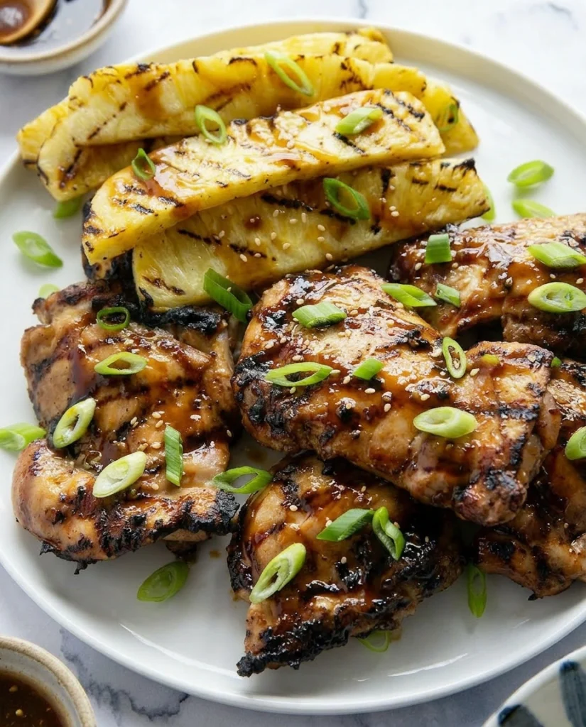 Grilled Pineapple Teriyaki Chicken