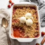 Easy Rhubarb Crisp Recipe