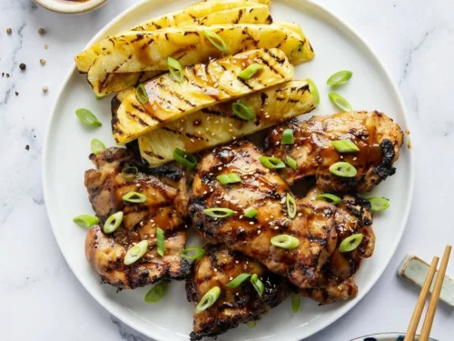 Grilled Pineapple Teriyaki Chicken